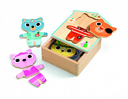 Первый пазл - Одежда (Djeco, 01678k) - миниатюра